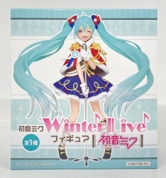 Taito Winter Live Figure Hatsune Miku Resale Edition รูปภาพ 1