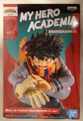 BANDAI SPIRITS BRAVEGRAPH #1 vol.1 Izuka Midoriya