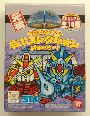 Bandai SD Gundam Mini Collection MARK-1 Ganso SD Gundam Knight Gundam NORMAL Ver. รูปภาพ 1