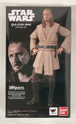 Bandai SH Figuarts Star Wars Qui-Gon Jinn Bild 1