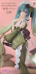 Furyu Exc∞d Creative Figure SweetSweets VOCALOID Hatsune Miku Matcha Parfait
