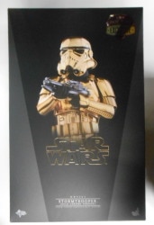 HOTTOYS MOVIE MASTERPIECE STORMTROOPER / GOLD CHROME VER MMS364
