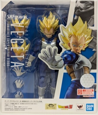 BANDAI SPIRITS SHFiguarts Super Saiyan Vegeta -Awakening Super Saiyan Blood-