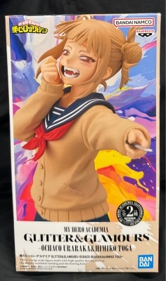 BANDAI SPIRITS GLITTERandGLAMOURS OCHACO URARAKAandHIMIKO TOGA My Hero Academia Toga Himiko รูปภาพ 1