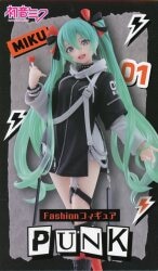 Taito Fashion Figure Hatsune Miku PUNK รูปภาพ 1