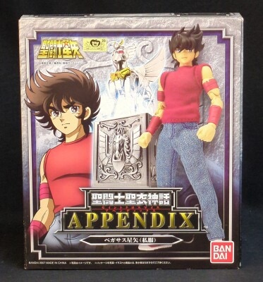 Bandai Saint Seiya Myth Cloth APPENDIX/ Appendix Masami Kurumada Pegasus Seiya Normal clothes รูปภาพ 1