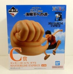 Bandai Spirits Ichiban Kuji One Piece TV Anime 25th Anniversary Road to the Pirate King C-Prize Monkey D Luffy Gear 3 MASTERLISE EXPIECE