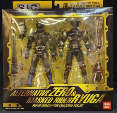 Bandai SIC Kamen Rider: Ryuki (Dragon Knight) Alternative Zero and Kamen Rider Ryuga 25