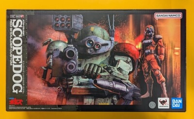 Bandai HI-METAL R Armored Trooper Votoms Scopedog Red Shoulder Custom
