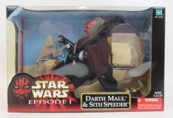 Tomy ACTION COLLECTION DARTH MAUL and SITH SPEEDER 12 Inch