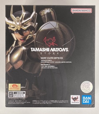 BANDAINAMCO/BANDAISPIRITS Saint Cloth Myth EX Masami Kurumada Dragon Shiryu Reborn Bronze Cloth GOLDEN LIMITED EDITION
