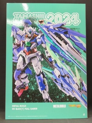 BANDAI SPIRITS METAL BUILD Mobile Suit Gundam 00V Senki double O Quanta Full Saber 画像 1