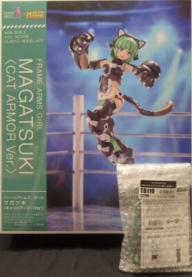 Kotobukiya Frame Arms Girl Magatsuki <cat armor="" ver.=""> With Bonus </cat> image 1