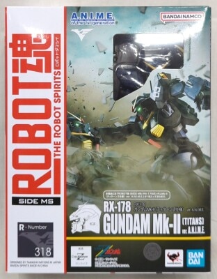 Bandai Spirits - The Robot Spirits<side ms=""> Mobile Suit Zeta Gundam RX-178 Gundam Mk-II (Titans Specification) ver.ANIME 318 </side> Bild 1
