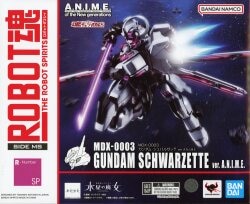 Bandai Spirits - The Robot Spirits<side ms=""> Mobile Suit Gundam: The Witch from Mercury MDX-0003 Gundam Schwarzette ver. ANIME </side>