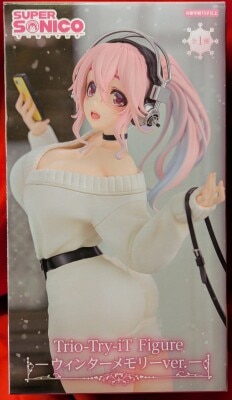 Furyu Trio-Try-iT Figure Super Sonico Winter Memory ver. image 1