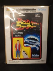FUNKO REACTION FIGURES Marty McFly with Einstein gambar 1