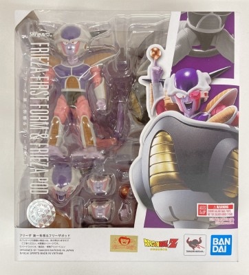 BANDAISPIRITS SHFiguarts Dragon Ball Z Frieza 1st Form and Frieza Pod