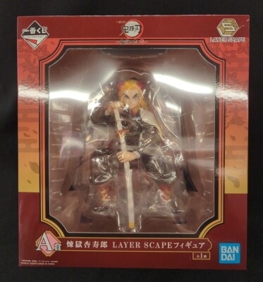 Bandai Spirits Ichiban Kuji Demon Slayer: Kimetsu no Yaiba Spirit Vol. 2 A Prize Kyojuro Rengoku LAYER SCAPE Figure รูปภาพ 1