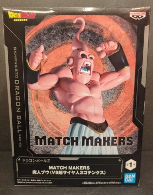 BANDAI SPIRITS MATCH MAKERS Dragon Ball Z Majin Bu (VS Super Saiyan 3 Gotenks)