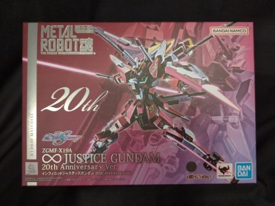 BANDAI SPIRITS/ METAL ROBOT SPIRITS<side ms=""> Mobile Suit Gundam SEED DESTINY Infinite Justice Gundam 20th Anniversary Ver. </side>