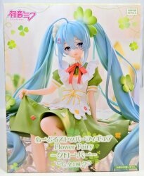 Furyu Noodle Stopper Figure VOCALOID Hatsune Miku Flower Fairy Clover Bild 1