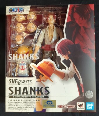 BANDAI SPIRITS SHFiguarts One Piece Shanks and Monkey D Luffy (Shonen) รูปภาพ 1