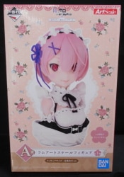 Bandai Spirits Ichiban Kuji Re:ZERO -Starting Life in Another World- Rejoice, Flowers in Both Hands A-Prize Ram Art Scale Figure Bild 1