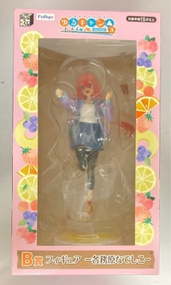 FuRyu Minnanokuji Laid Back Camp (Yurucamp) SEASON3 B-Prize Nadeshiko Kagamihara Figure gambar 1