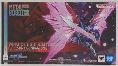 Bandai Spirits METAL ROBOT SPIRITS Mobile Suit Gundam Seed FREEDOM Destiny Gundam Spec II Dedicated Light Wings & Effect Set