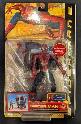 TOY BIZ SPIDER-MAN2 01 TWIST N' SHOOT SPIDER-MAN Bild 1