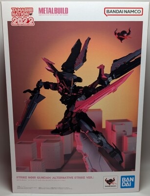 BANDAI SPIRITS METAL BUILD Mobile Suit Gundam SEED CE73 STARGAZER Strike Noir Gundam (Alternative Strike Ver.) image 1
