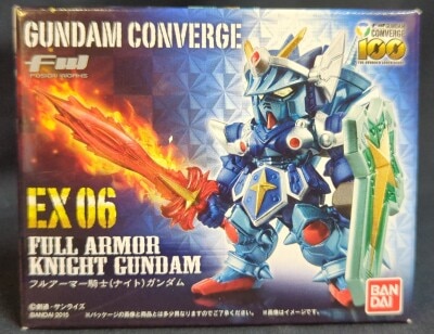 BANDAI Fusion Works (FW) Gundam Converged SD Gundam Gaiden Full Armor Knight Gundam EX06