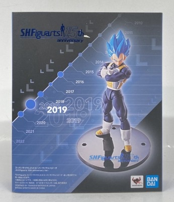 BANDAI SPIRITS SHFiguarts Super Saiyan God Super Saiyan Vegeta -Super- -SHFiguarts 15th anniversary