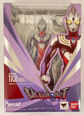 Bandai Ultra Act Ultraman Tiga Ultraman Tiga Multi Type Renewal Version
