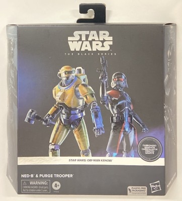 HASBRO THE BLACK SERIES NED-B and PURGE TROOPER