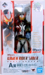 Bandai Spirits Ichiban Kuji SHFiguarts Kamen Rider Kamen Rider Saber A-Prize Kamen Rider Saber Brave Dragon Clear Red ver. SHFiguarts Bild 1