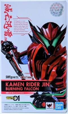 BANDAI SPIRITS SHFiguarts Kamen Rider Zero One Kamen Rider Jin Burning Falcon image 1