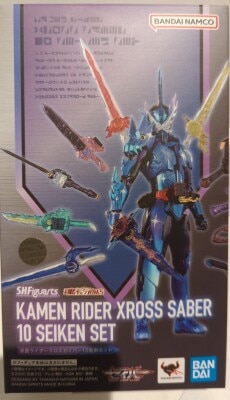 BANDAI SPIRITS SHFiguarts Kamen Rider Saber Cross Saber 10 Holy Sword set รูปภาพ 1