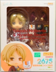 Good Smile Company - Nendoroid Takashi Natsume and Nyanko Sensei Kimono Ver. 2675