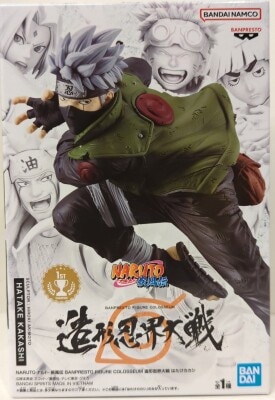Bandai Spirits BANPRESTO FIGURE COLOSSEUM Sculpted Ninja World Wars Kakashi Hatake รูปภาพ 1