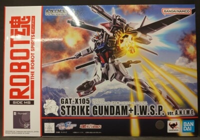 Bandai Spirits - The Robot Spirits <side ms=""> GAT-X105 Strike Gundam(Regenerated) + IWSP ver. ANIME </side>