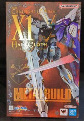 Bandai Spirits METAL BUILD Crossbone Gundam X-1 Half Cross (Kincadeu Pilot Version) imagen 1