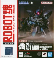 Bandai Spirits - The Robot Spirits <side ms=""> MS-11 Act Zaku(Augusta Laboratory Specification) ver. ANIME </side>