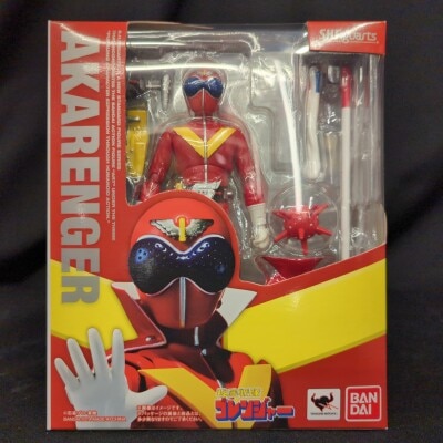 Bandai SH Figuarts Himitsu Sentai Gorenger Aka Ranger