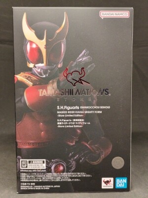 BANDAI SPIRITS SHFiguarts/Shinkocchou Seihou Kamen Rider Kuuga Kamen Rider Kuuga Mighty Form Store Limited Edition gambar 1