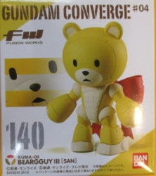 BANDAI FW GUNDAM CONVERGE #04 Beargguy III 140