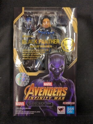 Bandai Spirits SHFiguarts AVENGERS / INFINITY WAR Black Panther King of Wakanda รูปภาพ 1