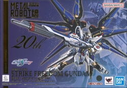 Bandai Spirits METAL ROBOT SPIRITS <side ms=""> Mobile Suit Gundam SEED DESTINY Strike Freedom Gundam 20th Anniversary Ver. </side> 图片 1