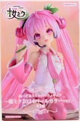 FuRyu Noodle Stopper Figure Hatsune Sakura Miku 2024 Pearl Color Ver.